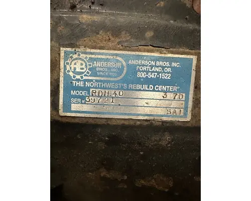 EATON RDH40 Differential Assembly (Rear, Rear)