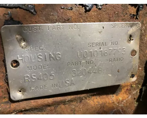 EATON RS404 Axle Housing (Rear)