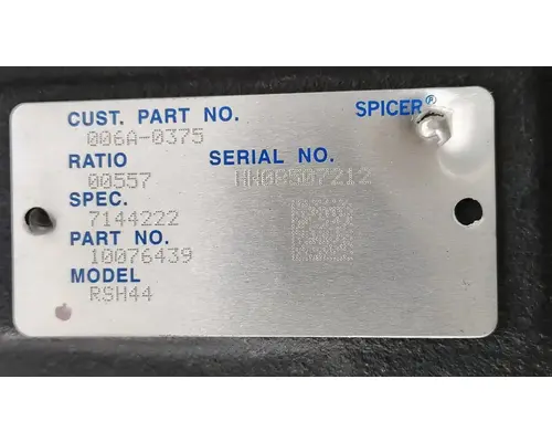 EATON RSH44 Rear Rears (Tandem Rear or Single)