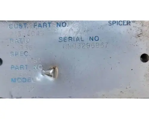 EATON RST40 Rear Rears (Tandem Rear or Single)