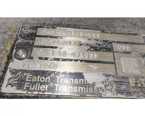 EATON VNL TransmissionTransaxle Assembly