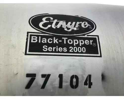 ETNYRE BLACK TOP SPRAYER 2000 SERIES TRUCK BODIES, TANK