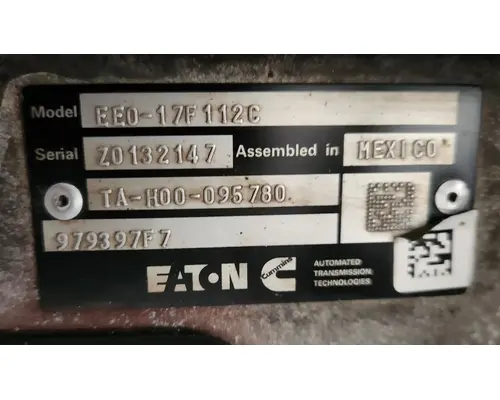 Eaton/Fuller EE0-17F112C Transmission Assembly