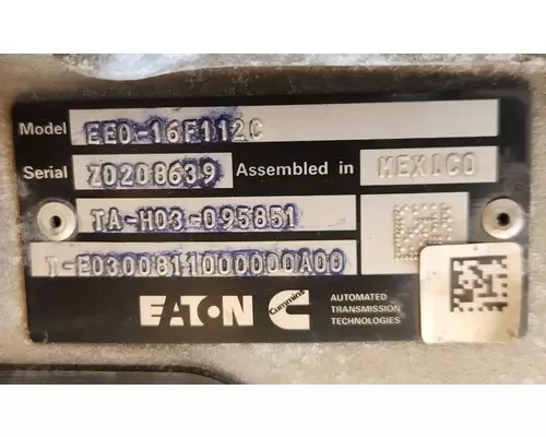 Eaton/Fuller EEO-16F112C Transmission Assembly