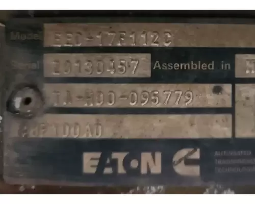 Eaton/Fuller EEO-17F112C Transmission Assembly