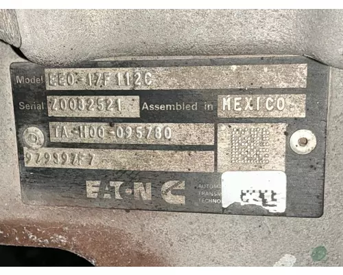 Eaton/Fuller EEO17F112C TransmissionTransaxle Assembly