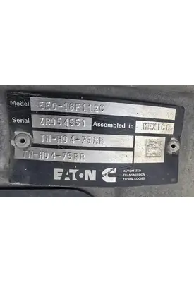 Eaton/Fuller EEO18F112C Transmission/Transaxle Assembly