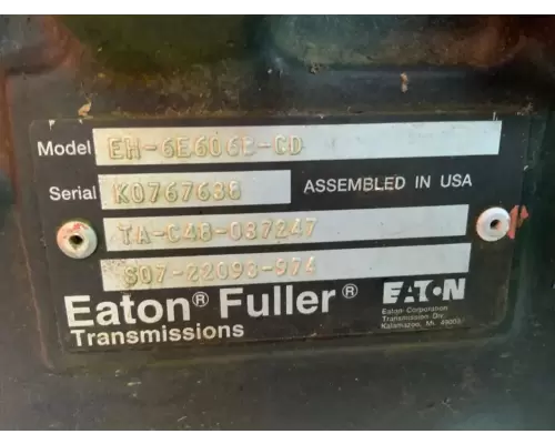 Eaton/Fuller EH-6E606B-CD Transmission Assembly