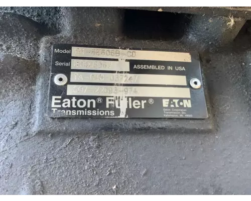 Eaton/Fuller EH-6E606B-CD Transmission Assembly