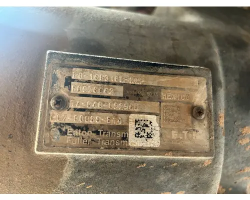Transmission Assembly EATON/FULLER F016E318B MXP American Truck Salvage