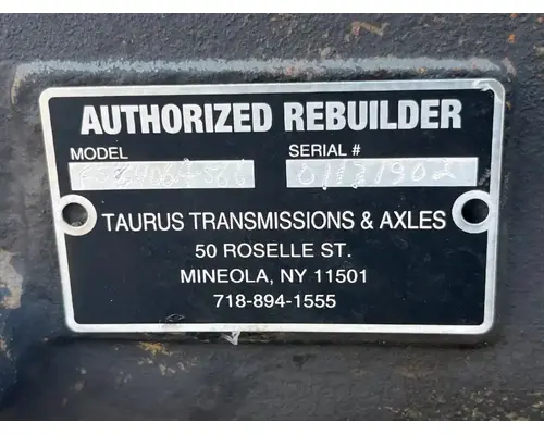 Eaton/Fuller F56406A-566 Transmission Assembly