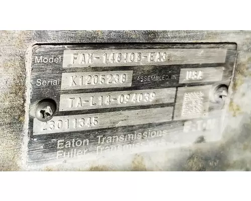 Eaton/Fuller FAM14810B-EA3 TransmissionTransaxle Assembly
