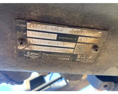 Eaton/Fuller FAO-16810C Transmission Assembly