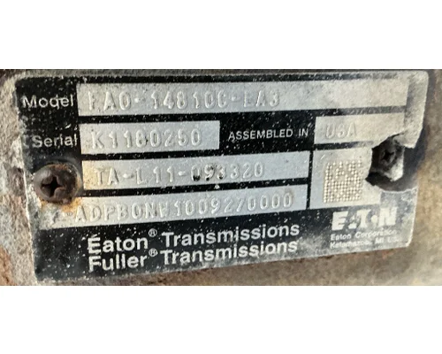 Eaton/Fuller FAO14810CEA3 TransmissionTransaxle Assembly