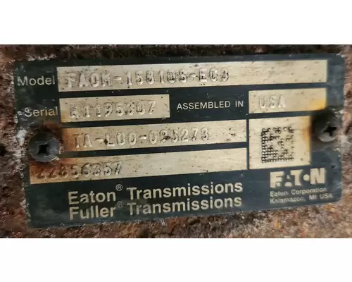 Eaton/Fuller FAOM-15810S-EC3 Transmission Assembly