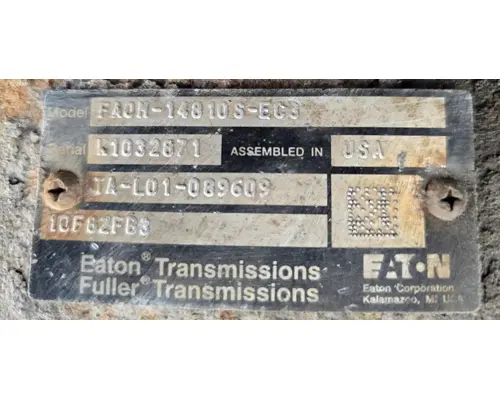 Eaton/Fuller FAOM14810SEC3 TransmissionTransaxle Assembly