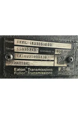 Eaton/Fuller FAOM14810SEC3 Transmission/Transaxle Assembly