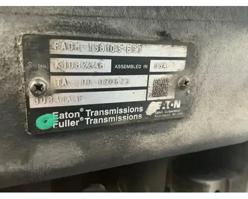 Eaton/Fuller FAOM15810SEC3 TransmissionTransaxle Assembly