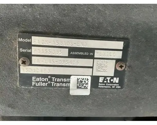 Eaton/Fuller FAOM15810SEN3 TransmissionTransaxle Assembly