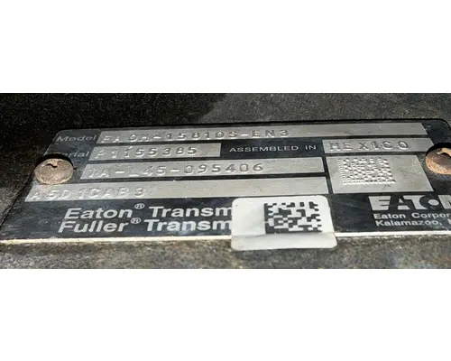 Eaton/Fuller FAOM15810SEN3 TransmissionTransaxle Assembly