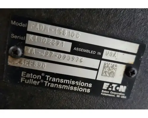 Eaton/Fuller FAOM16810C Transmission Assembly