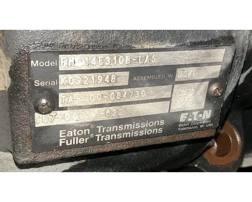 Eaton/Fuller FM14E310BLAS TransmissionTransaxle Assembly