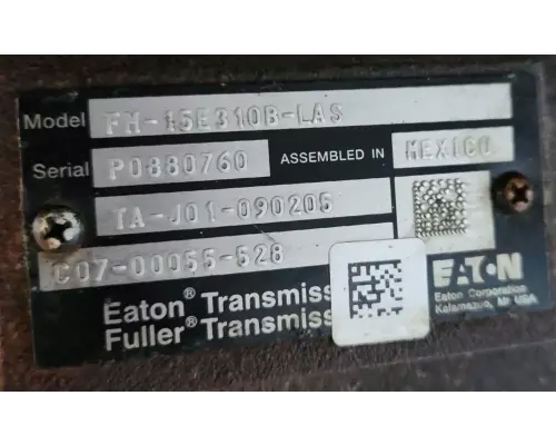 Eaton/Fuller FM15E310B LAS Transmission Assembly