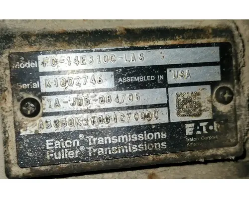 Eaton/Fuller FO-14E-310C-LAS Transmission Assembly