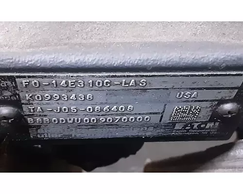 Eaton/Fuller FO-14E-310C-LAS TransmissionTransaxle Assembly