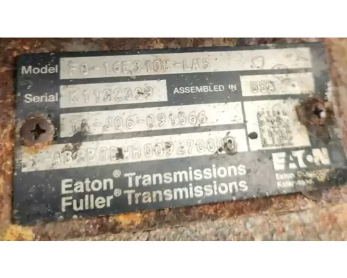 Eaton/Fuller FO-16E310C-LAS Transmission Assembly