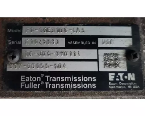 Eaton/Fuller FO-16E310C-LAS Transmission Assembly