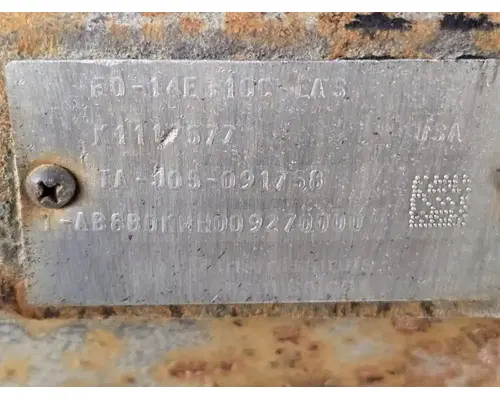 Eaton/Fuller FO14E310CLAS TransmissionTransaxle Assembly
