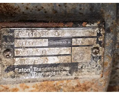 Eaton/Fuller FO16E310CLAS TransmissionTransaxle Assembly