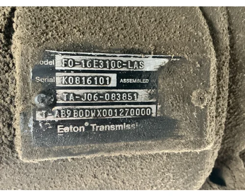 Eaton/Fuller FO16E310CLAS TransmissionTransaxle Assembly