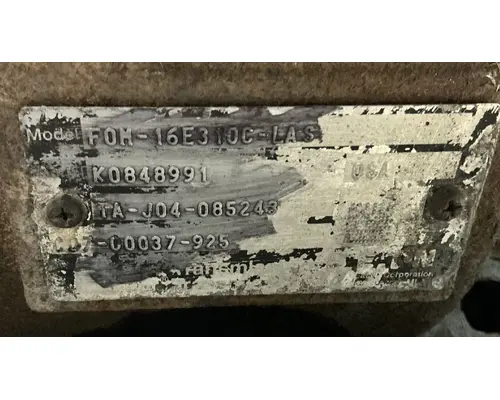 Eaton/Fuller FOM16E310CLAS TransmissionTransaxle Assembly