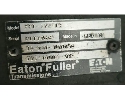 Eaton/Fuller FR016210C Transmission Assembly