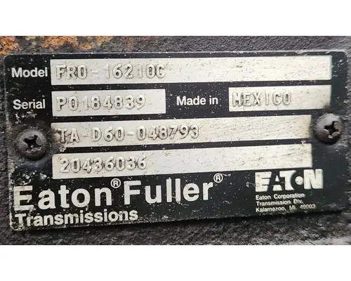Eaton/Fuller FR016210C Transmission Assembly