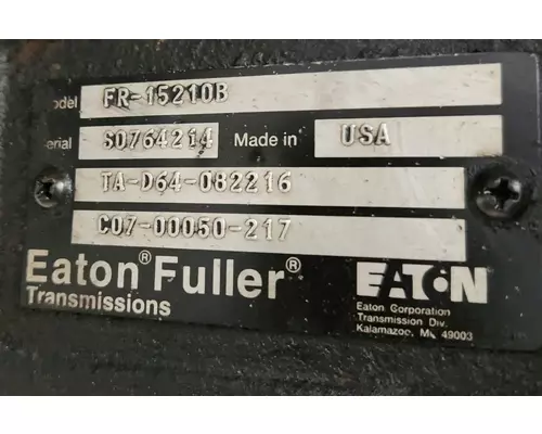 Eaton/Fuller FR15210B Transmission Assembly