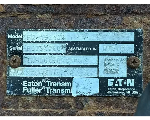 Eaton/Fuller FR15210B Transmission Assembly