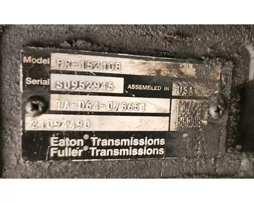 Eaton/Fuller FR15210B Transmission Assembly