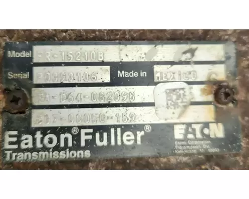 Eaton/Fuller FR15210B Transmission Assembly