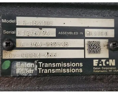 Eaton/Fuller FR15210B Transmission Assembly