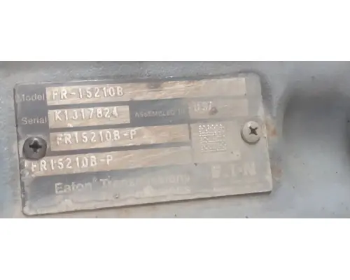 Eaton/Fuller FR15210B TransmissionTransaxle Assembly