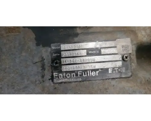 Eaton/Fuller FR15210B TransmissionTransaxle Assembly