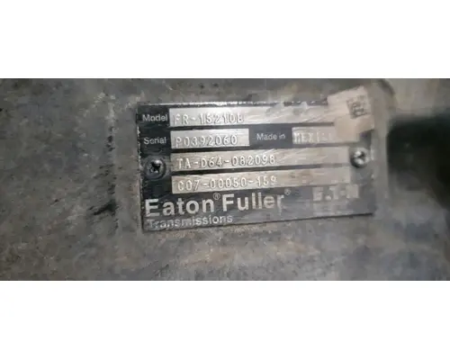 Eaton/Fuller FR15210B TransmissionTransaxle Assembly