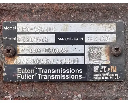 Eaton/Fuller FR15210C Transmission Assembly