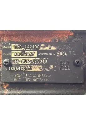 Eaton/Fuller FR15210C Transmission Assembly