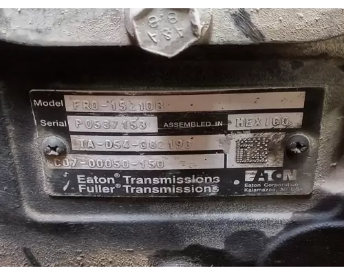 Eaton/Fuller FRO15210B Transmission Assembly