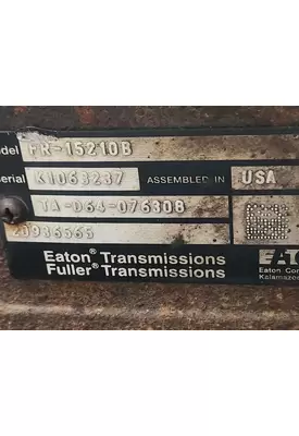 Eaton/Fuller FRO15210B Transmission Assembly