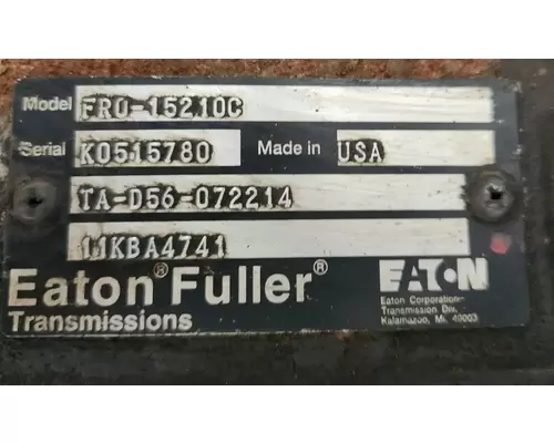 Eaton/Fuller FRO15210C Transmission Assembly